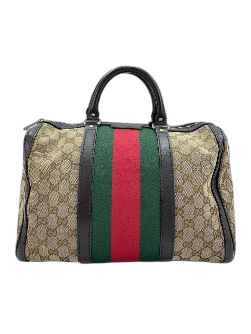 Gucci Boston Bag Travel Bags Beige